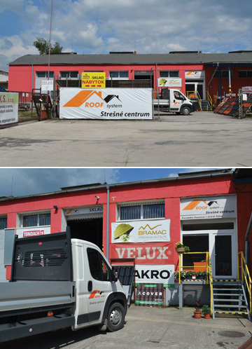 roof system sídlo